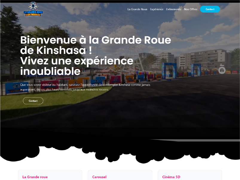 La grande roue de Kinshasa